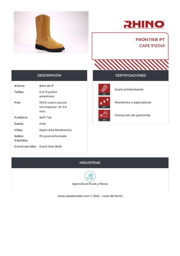 Frontier Nubuck 912045 - Imagen 3